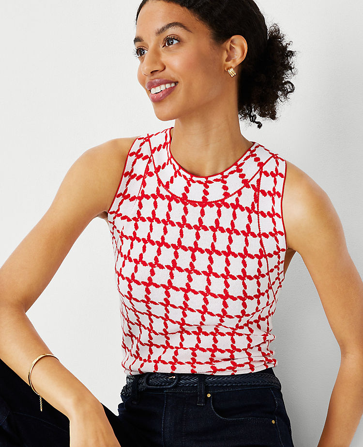 Plaid Halter Shell