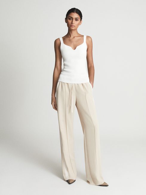 Daisy Sweetheart Neck Top