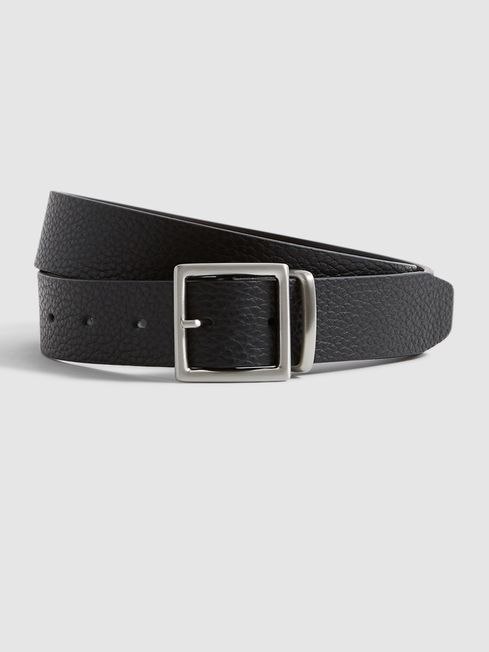 Cooper Grained Leather Belt