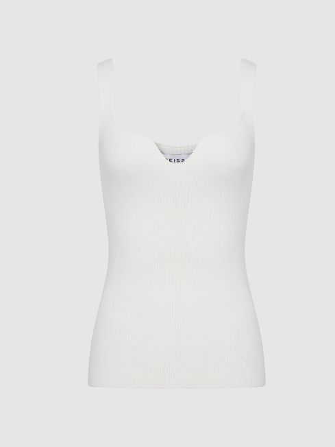 Daisy Sweetheart Neck Top