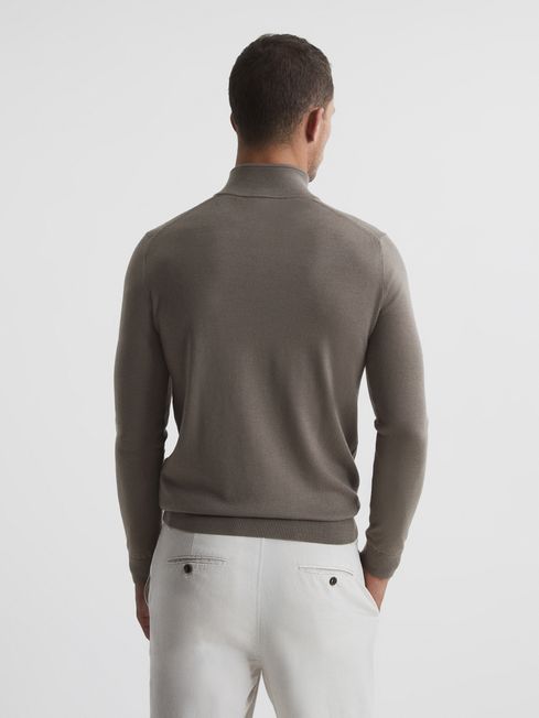 Blackhall Merino Wool Zip Neck Jumper