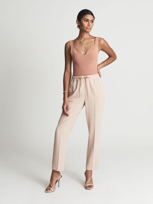 Hailey Pull On Tapered Trousers