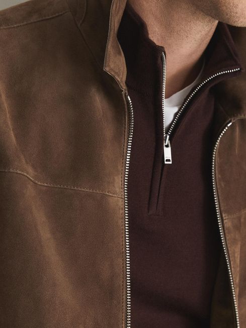 Blackhall Merino Wool Zip Neck Jumper