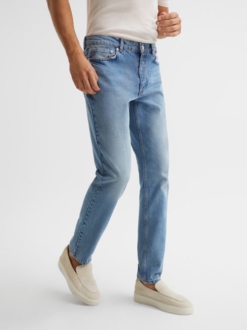 Wade Washed Tapered Slim Jeans
