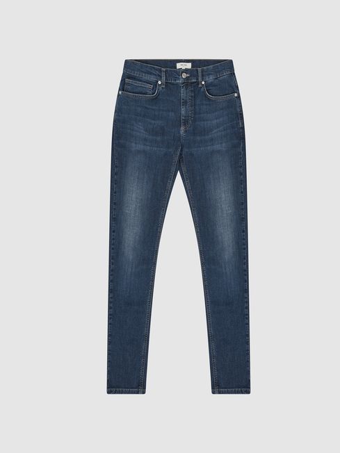 James Jersey Slim Fit Washed Jeans