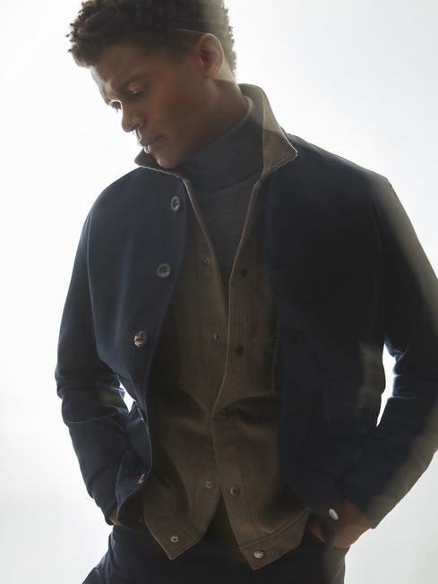 Moleskin Private White V.C. Bomber Jacket