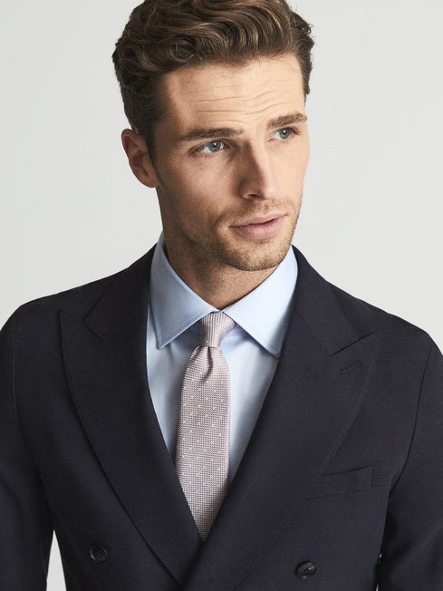 Liam Silk Polka Dot Tie