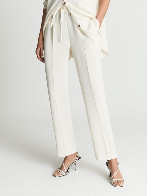 Hailey Pull On Tapered Trousers