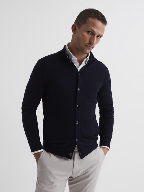 Harlow Merino Button Through Jumper