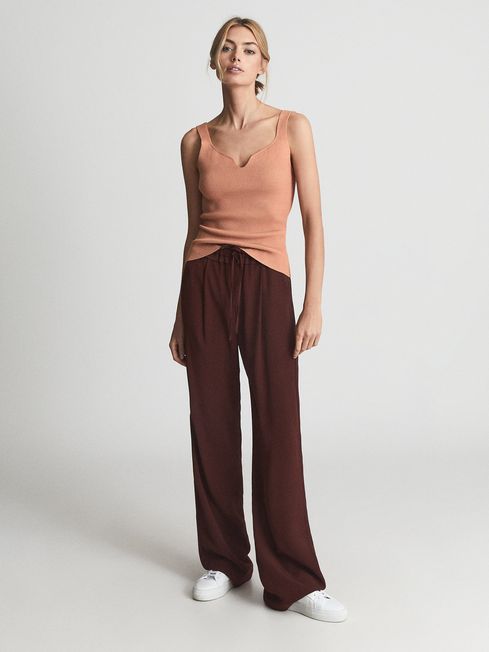 Daisy Sweetheart Neck Top