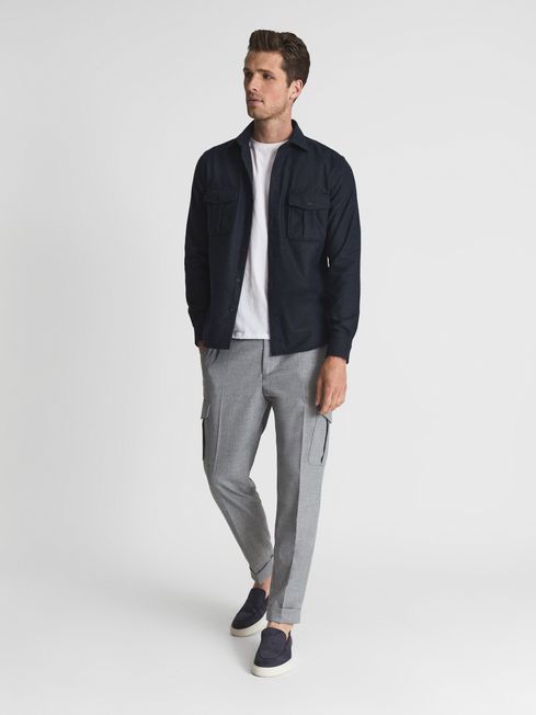 Chase Brushed Twin Pocket OverShirt