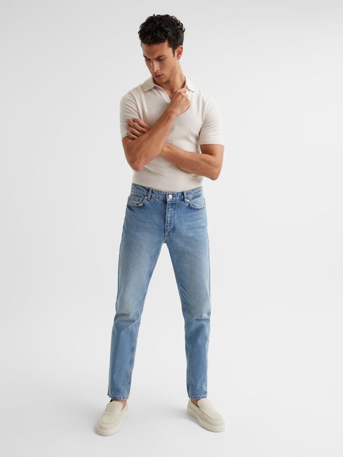 Wade Washed Tapered Slim Jeans