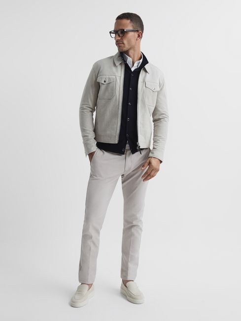 Harlow Merino Button Through Jumper