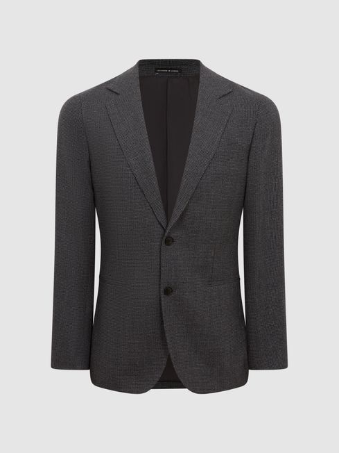 Bamburgh Single Breasted Puppytooth Blazer
