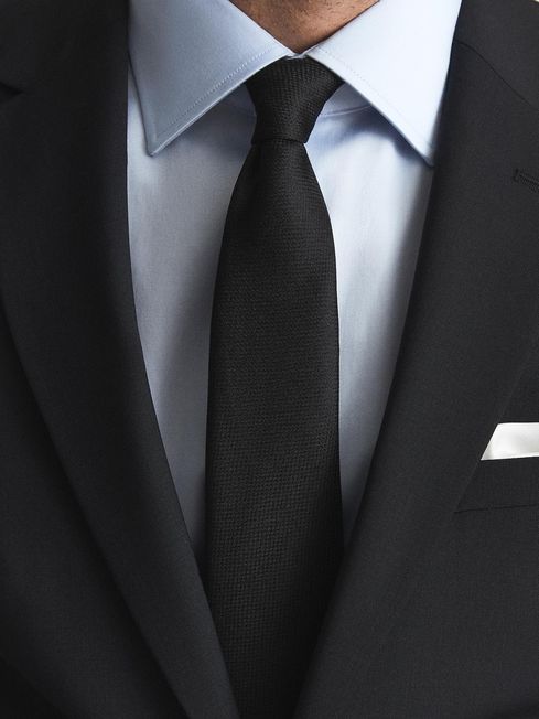 Ceremony Textured Silk Tie
