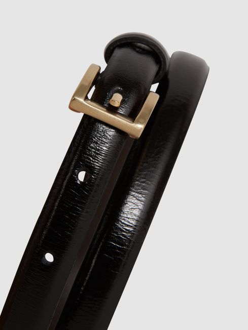 Molly Mini Leather Waist Belt