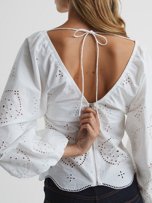 Becci Embroidered Blouse