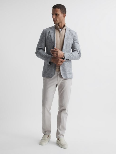 Blackhall Merino Wool Zip Neck Jumper