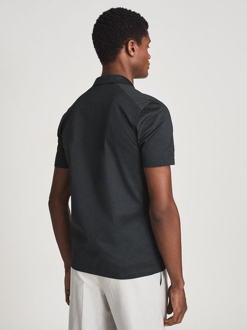 Caspa Mercerised Cotton Jersey Shirt