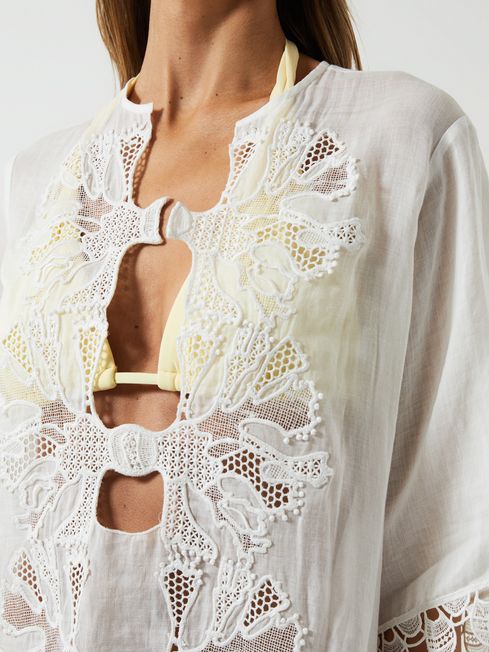 Etta Embroidered Kaftan