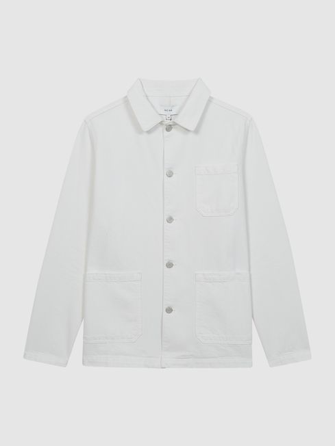 Distant Cotton Twill Worker Jacket