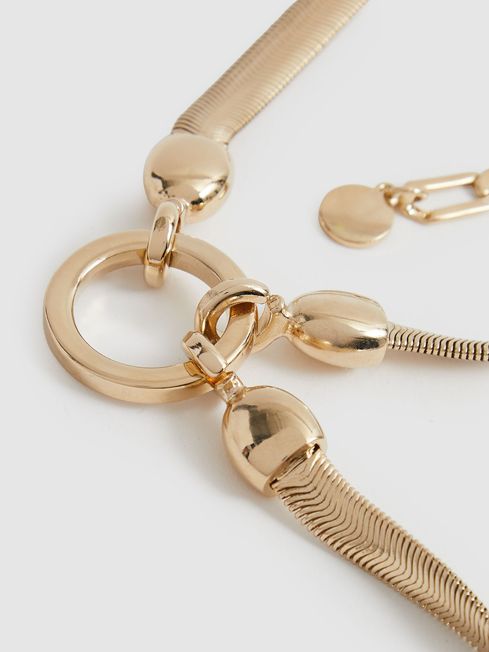 Cleo Snake Chain Belt