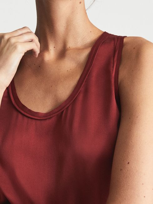 Riley Silk Blend Vest