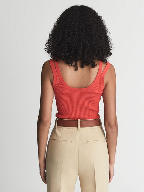 Sabrina Double Strap Knitted Vest