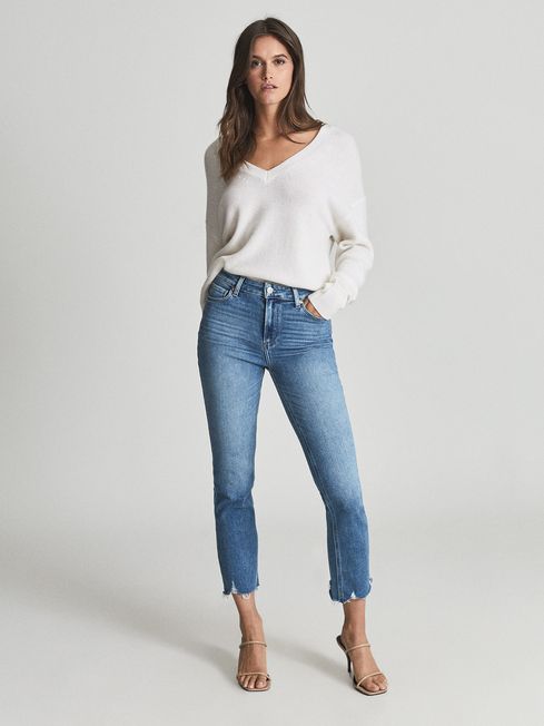 Cindy Paige High Rise Slim Fit Jeans