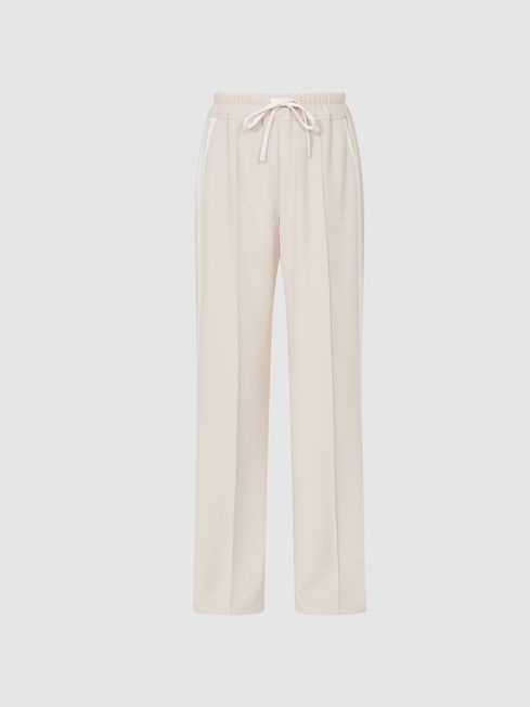 Frazer Wide Leg Side Stripe Trousers