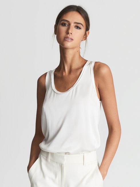 Riley Silk Blend Vest