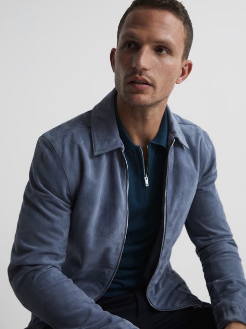 Maxwell Merino Zip Neck Polo T-Shirt