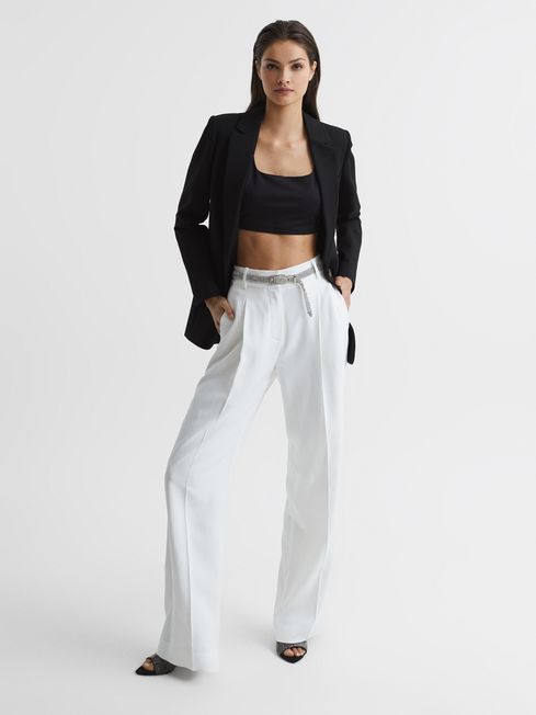 Cara Crystal Chainmail Belt