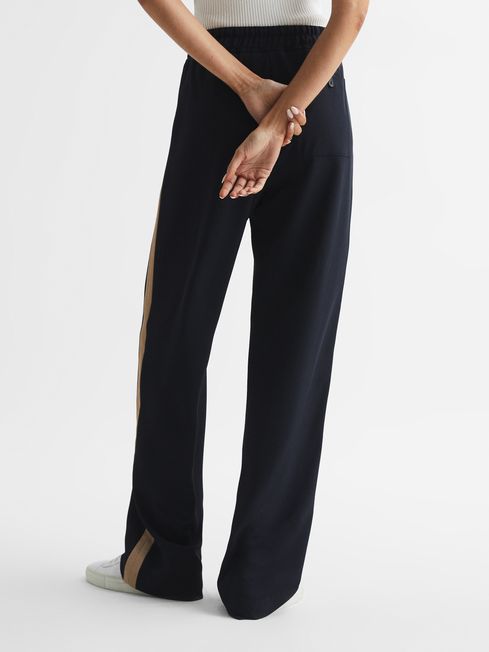 Frazer Wide Leg Side Stripe Trousers