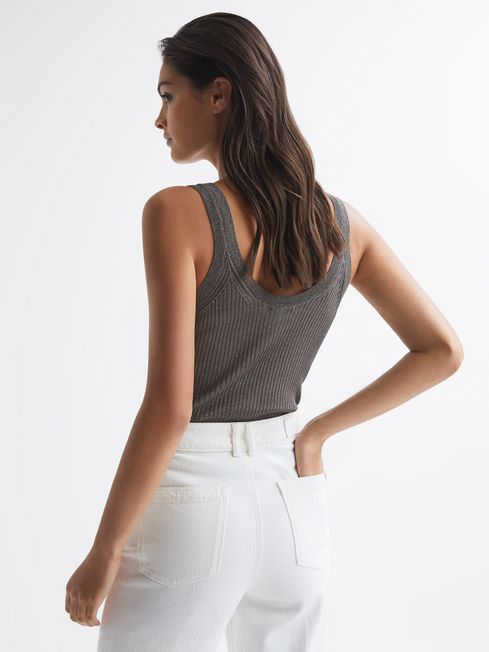 Imogen Metallic Vest Top
