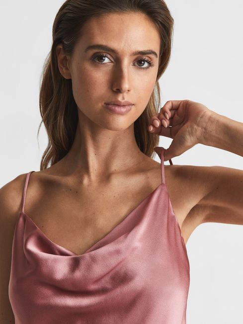Keeva Satin Cami Top