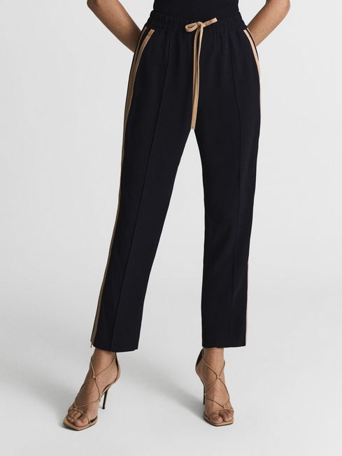 Frazer Taper Tapered Side Stripe Trousers