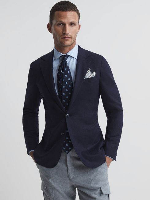 Lucker Single Breasted Brushed Blazer
