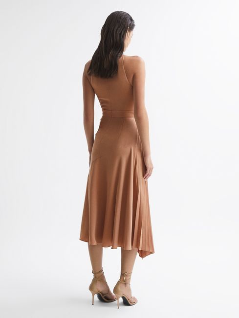 Anise Colourblock Midi Dress
