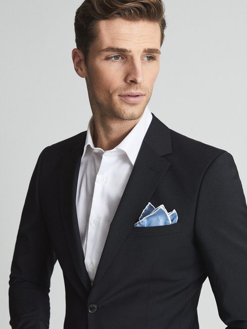 Ceremony Plain Silk Pocket Square