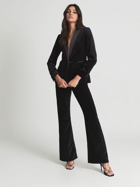 Opal Velvet Blazer