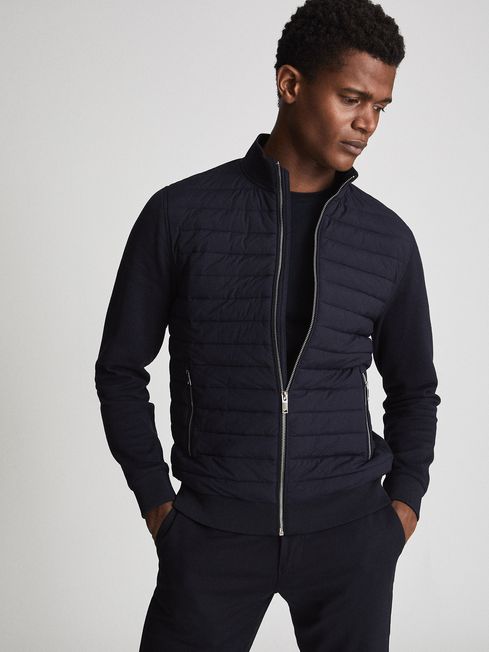 Flintoff Quilted Hybrid Jacket