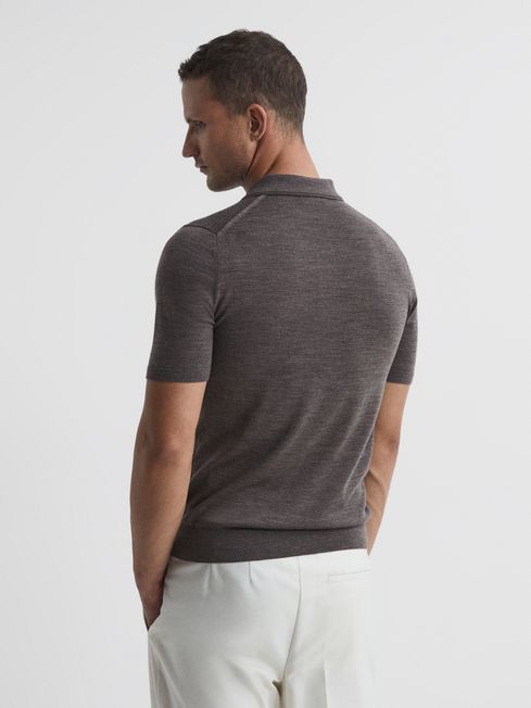 Maxwell Merino Zip Neck Polo T-Shirt