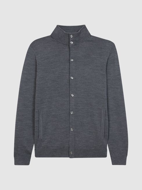 Harlow Merino Button Through Jumper