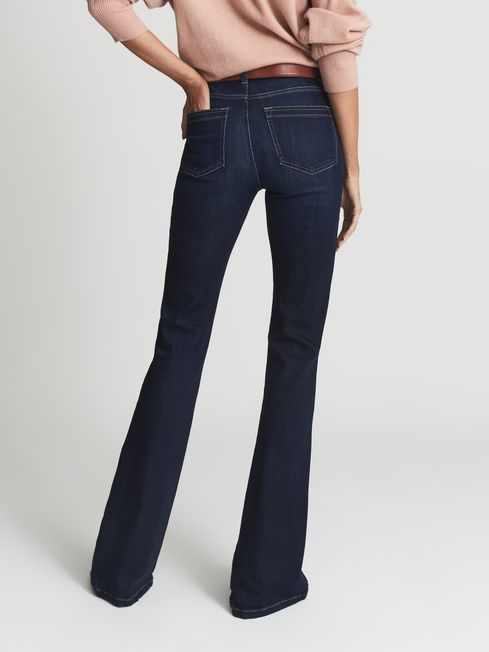 Beau High Rise Skinny Flared Jeans