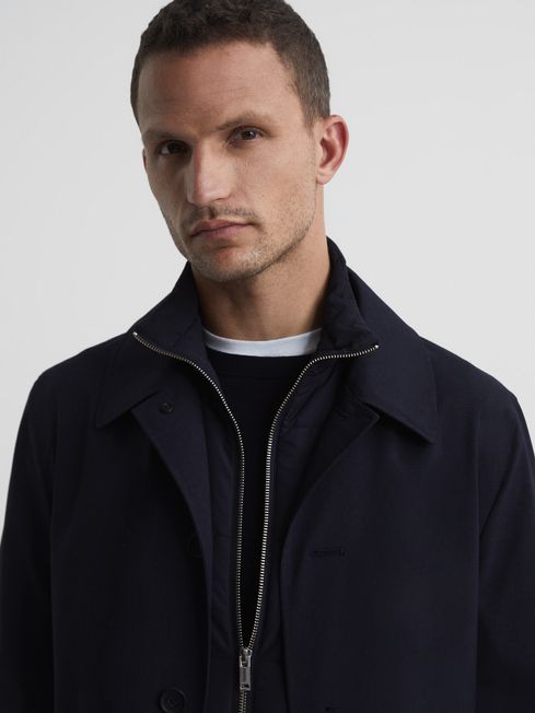 Perrin Mac With Removable Zip Neck Inserts