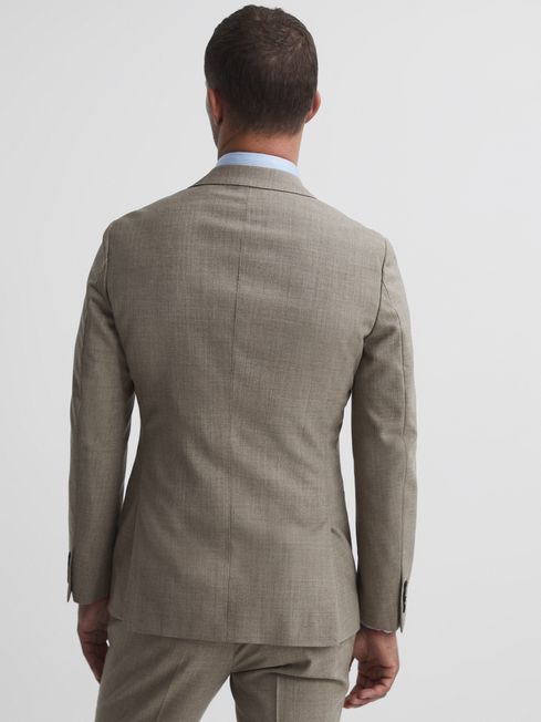 Rope Single Breasted Textured Blazer