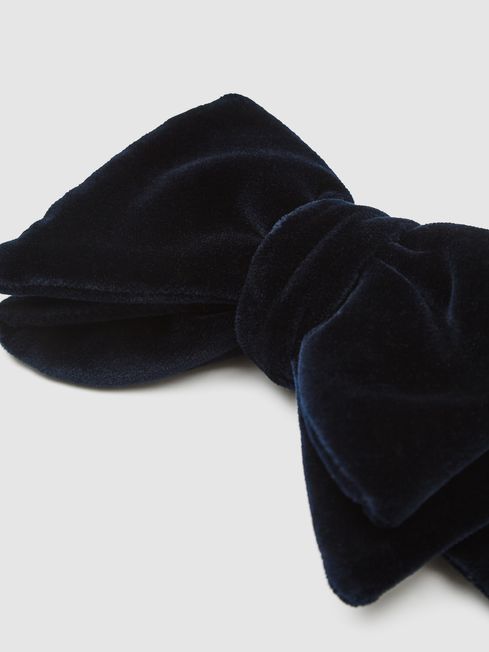 Hike Velvet Bow Tie