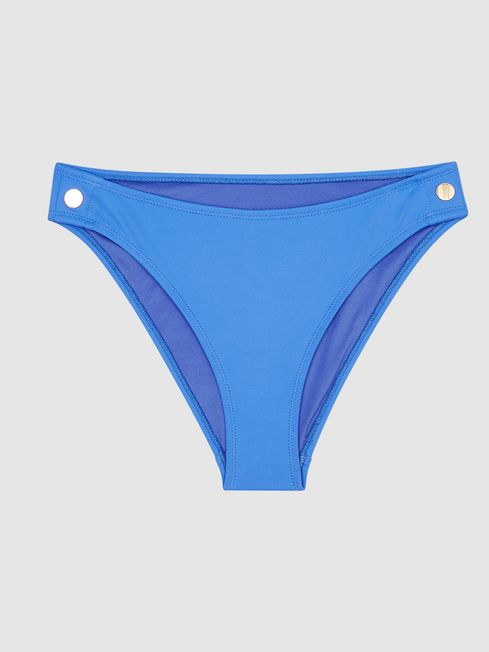 Iris Button Detail Bikini Briefs
