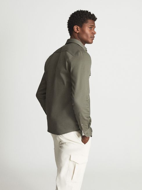 Arlo Cotton Canvas OverShirt
